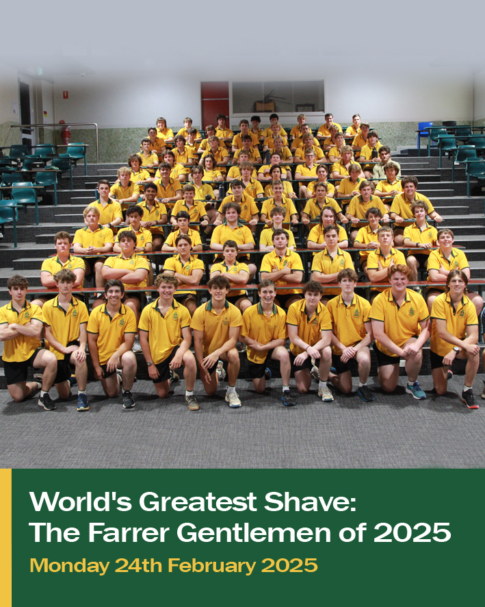 Farrer 2025 World's Greatest Shave