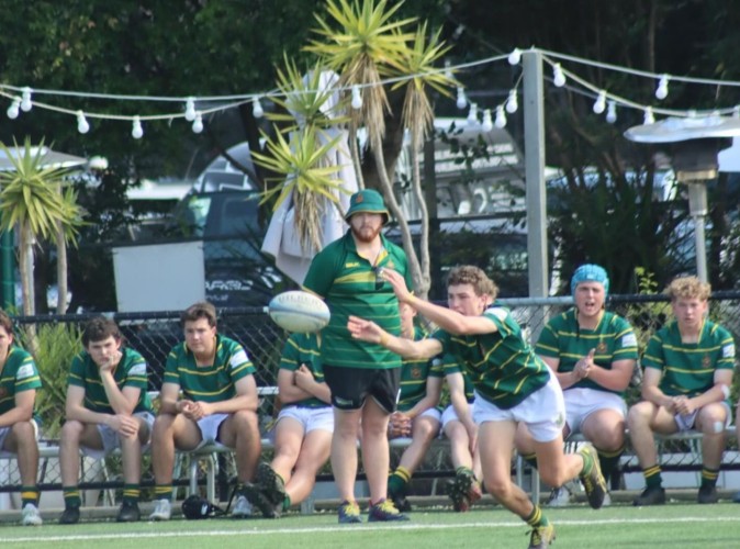 Farrer 1st XV Taking Home to Robson Shield